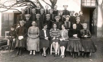 Poslucháčky kurzu varenia v roku 1929 Poslucháčky kurzu varenia v roku 1929