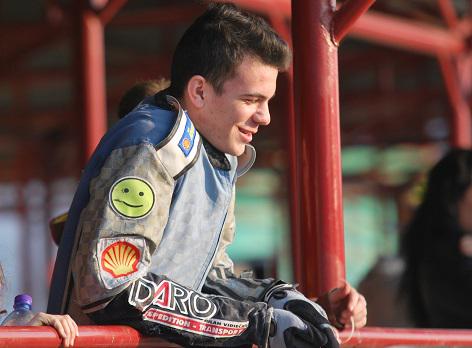 Jakub pred svojim prvým tréningom Jakub pred svojim prvým tréningom