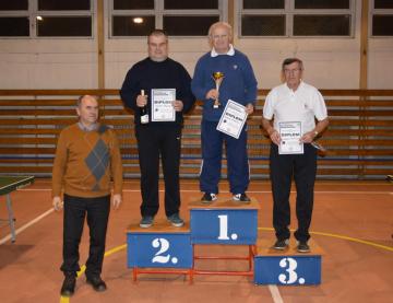 Stolnotenisový turnajkategória VETERÁNI3. mies Stolnotenisový turnajkategória VETERÁNI3. mies