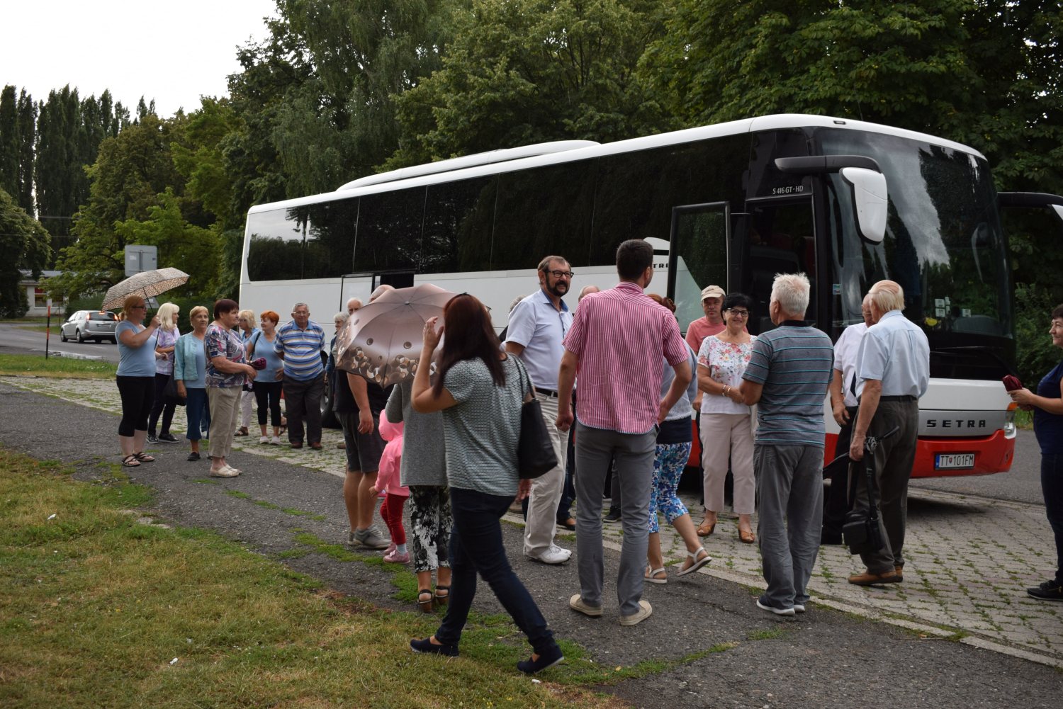 Fotogaléria Návšteva z obcí Opoj, Majcichov, Abrahám (10) Návšteva z obcí Opoj, Majcichov, Abrahám